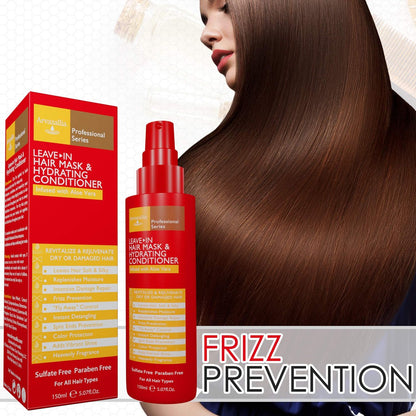 Arvazallia Leave-in Hair Mask and Hydrating Conditioner Spray for Dry or Damaged Hair - Professional Grade, 5.07 Fl Oz Avelisse