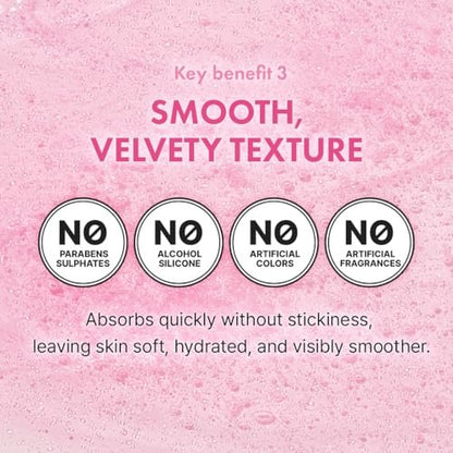 Hanskin Hyaluron Pink Capsule Serum – 6-Layer Hyaluronic Acid for Deep Hydration, Glass Skin Glow & Pink Radiance | Vitamin B12 Barrier Support, Moisturizing & Brightening Korean Serum | 1.69 fl oz