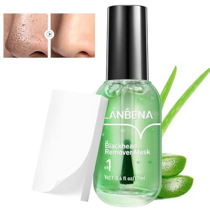 LANBENA Blackhead Remover Mask – 2-in-1 Green Tea Oil Peel Off Mask for Pores, Nose, Chin & Face (100 Sheets) Avelisse
