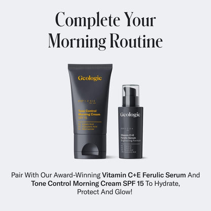Geologie Moisturizing Face Cream with SPF 15 – Daily Hydrating Cream with Hyaluronic Acid & Niacinamide – Lightweight for Men & Women, 2 Fl Oz Avelisse