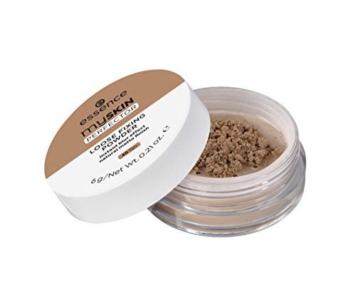 essence My Skin Perfector Loose Fixing Powder - Instant Blur Effect & Natural Matte Finish - Vegan, Cruelty Free - Shade 40 Tan (0.21 oz) - görsel 2