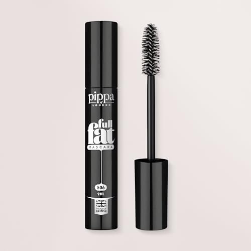 Pippa of London Full Fat Mascara - Intense Black Volumizing Lash Formula (1 Fl Oz) - görsel 2