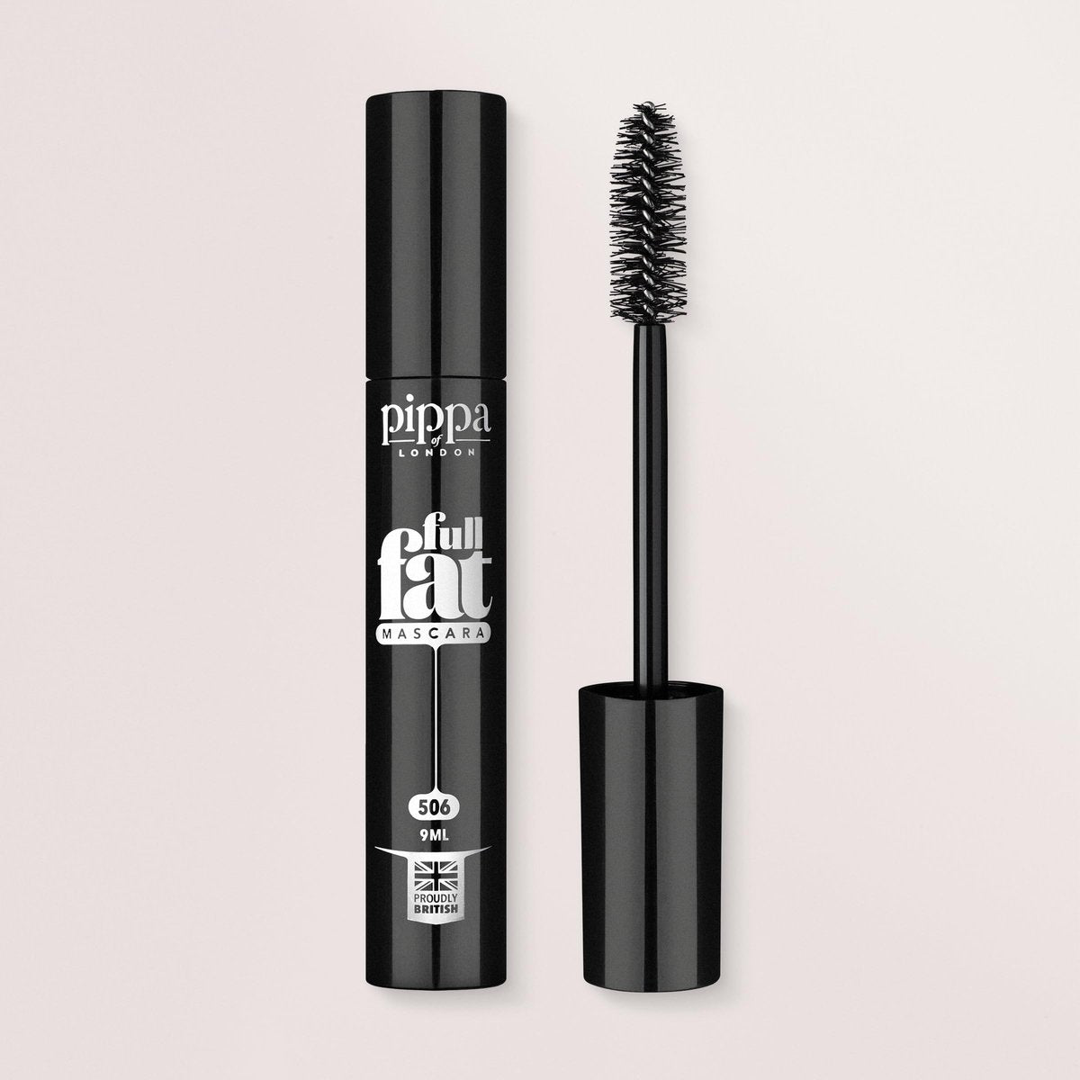 Pippa of London Full Fat Mascara - Intense Black Volumizing Lash Formula (1 Fl Oz) - görsel 1
