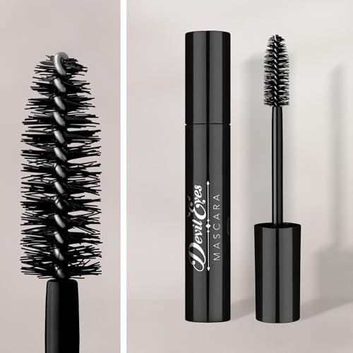 Pippa of London Devil Eyes Mascara - Intense Black, 1 Fl Oz - görsel 6