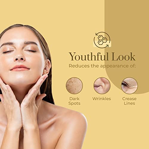 Clear Beauty 24K Gold & Collagen Day Cream Face Moisturizer – Anti Aging Korean Skin Care, Vegan, Dermatologist Tested, 1.69 Fl Oz - görsel 8