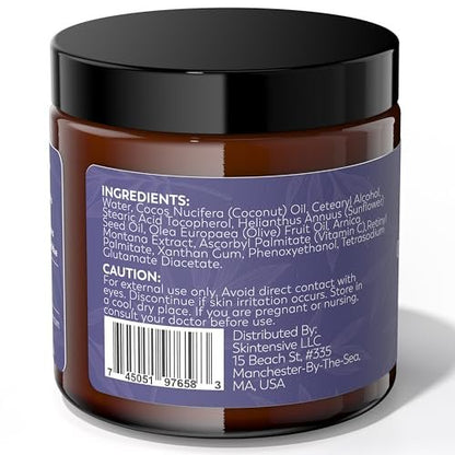 SKINTENSIVE Specialized Fragile Skin Moisturizing Cream for Thin Skin – Daily Moisturizer with Vitamins A, C & E and Arnica – 4 oz Avelisse