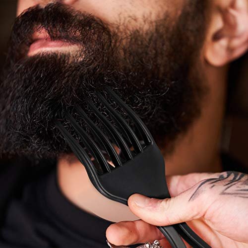 2 Pieces Double Fist Hair Lift Combs - Large and Small Plastic Detangle Wig Braid Pick Hair Styling Tool for Women Men (3.8 x 7 Inch, 2.6 x 6.4 Inch) - görsel 12