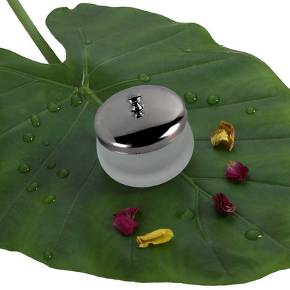 Matte Crystal Glass Nail Dappen Dish – Acrylic Liquid & Powder Container for Nail Art