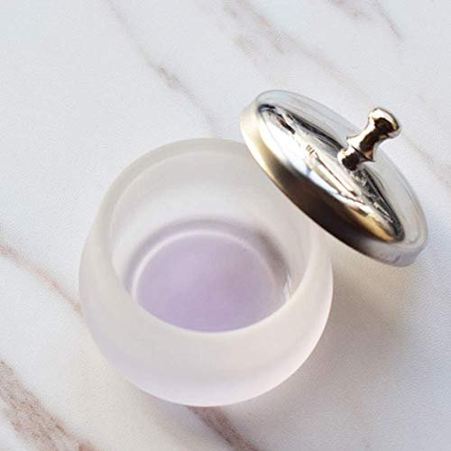 Matte Crystal Glass Nail Dappen Dish – Acrylic Liquid & Powder Container for Nail Art - görsel 12