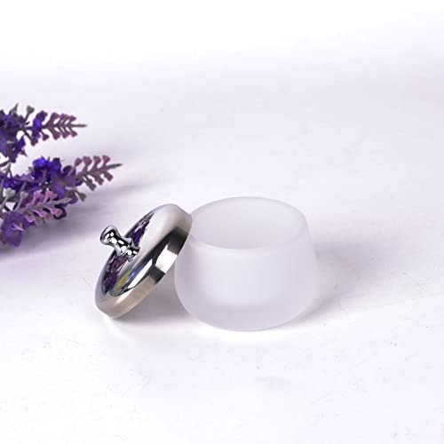 Matte Crystal Glass Nail Dappen Dish – Acrylic Liquid & Powder Container for Nail Art - görsel 14