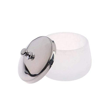 Matte Crystal Glass Nail Dappen Dish – Acrylic Liquid & Powder Container for Nail Art