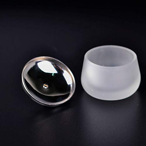 Matte Crystal Glass Nail Dappen Dish – Acrylic Liquid & Powder Container for Nail Art - görsel 6