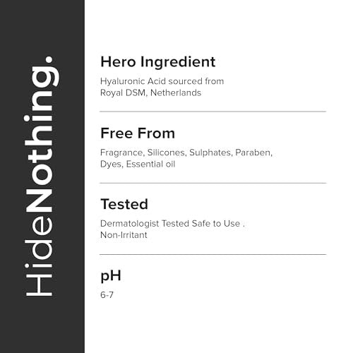 Minimalist Hyaluronic Acid + PGA 2% Face Serum - Multi-Depth Hydration for Plumper, Smoother Skin - 1 Fl Oz (30 ml) Avelisse