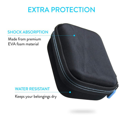 TUDIA EVA Compact Hard Travel Case for NuFACE Mini Facial Toning Device (Case Only)