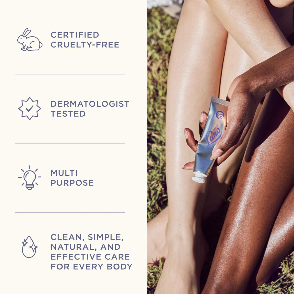 Lanolips Golden Dry Skin Salve - Lanolin Oil Healing Ointment with Vitamin E & Manuka Honey - Body Moisturizer for Dry Skin - Relief for Dry Hands & Cracked Lips - Dermatologist Tested (25g) Avelisse