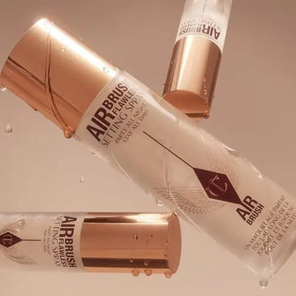 Charlotte Tilbury Airbrush Flawless Setting Spray - Ultra-Fine Hydrating Mist for 16-Hour Makeup Wear, Pore-Blurring & Skin-Soothing Avelisse