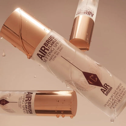 Charlotte Tilbury Airbrush Flawless Setting Spray - Ultra-Fine Hydrating Mist for 16-Hour Makeup Wear, Pore-Blurring & Skin-Soothing Avelisse