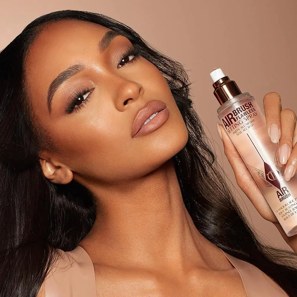 Charlotte Tilbury Airbrush Flawless Setting Spray - Ultra-Fine Hydrating Mist for 16-Hour Makeup Wear, Pore-Blurring & Skin-Soothing Avelisse