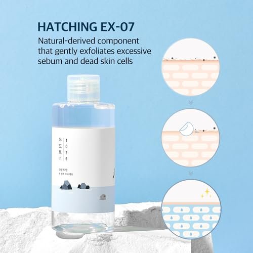 ROUND LAB Dokdo Toner - Hydrating Exfoliating Watery Toner for Glowing Skin (100ml) - görsel 8