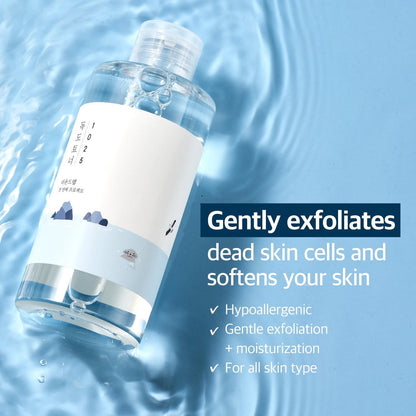 ROUND LAB Dokdo Toner - Hydrating Exfoliating Watery Toner for Glowing Skin (100ml)