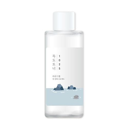 ROUND LAB Dokdo Toner - Hydrating Exfoliating Watery Toner for Glowing Skin (100ml)