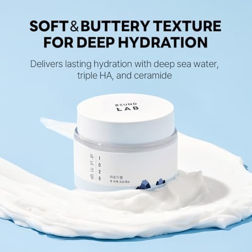 ROUND LAB 1025 Dokdo Cream - 48-Hour Deep Hydrating Face Moisturizer for Acne-Prone, Redness and Sensitive Skin with Ceramide, Skin Barrier Repair, Fragrance-Free, Korean Skin Care 2.71 Fl Oz - görsel 14
