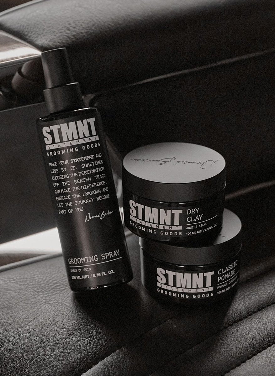 STMNT Grooming Goods Classic Pomade - Natural Shine & Strong Hold, 3.38 oz - görsel 7