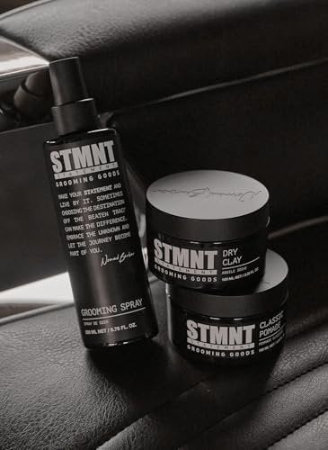 STMNT Grooming Goods Classic Pomade - Natural Shine & Strong Hold, 3.38 oz - görsel 8