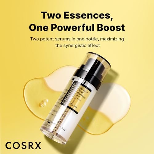 COSRX Snail Mucin 74% + Niacinamide 5% Dual Essence - Anti Aging Face Serum for Dull & Sensitive Skin, Korean Skincare, 2.70 fl.oz / 80ml Avelisse
