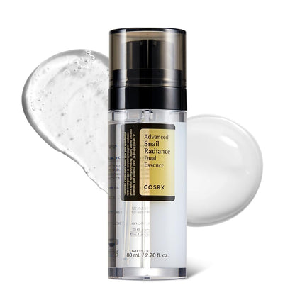 COSRX Snail Mucin 74% + Niacinamide 5% Dual Essence - Anti Aging Face Serum for Dull & Sensitive Skin, Korean Skincare, 2.70 fl.oz / 80ml Avelisse