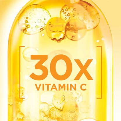 Garnier Bright Complete Vitamin C Booster Face Serum, 30ml – Brightening & Dark Spot Corrector