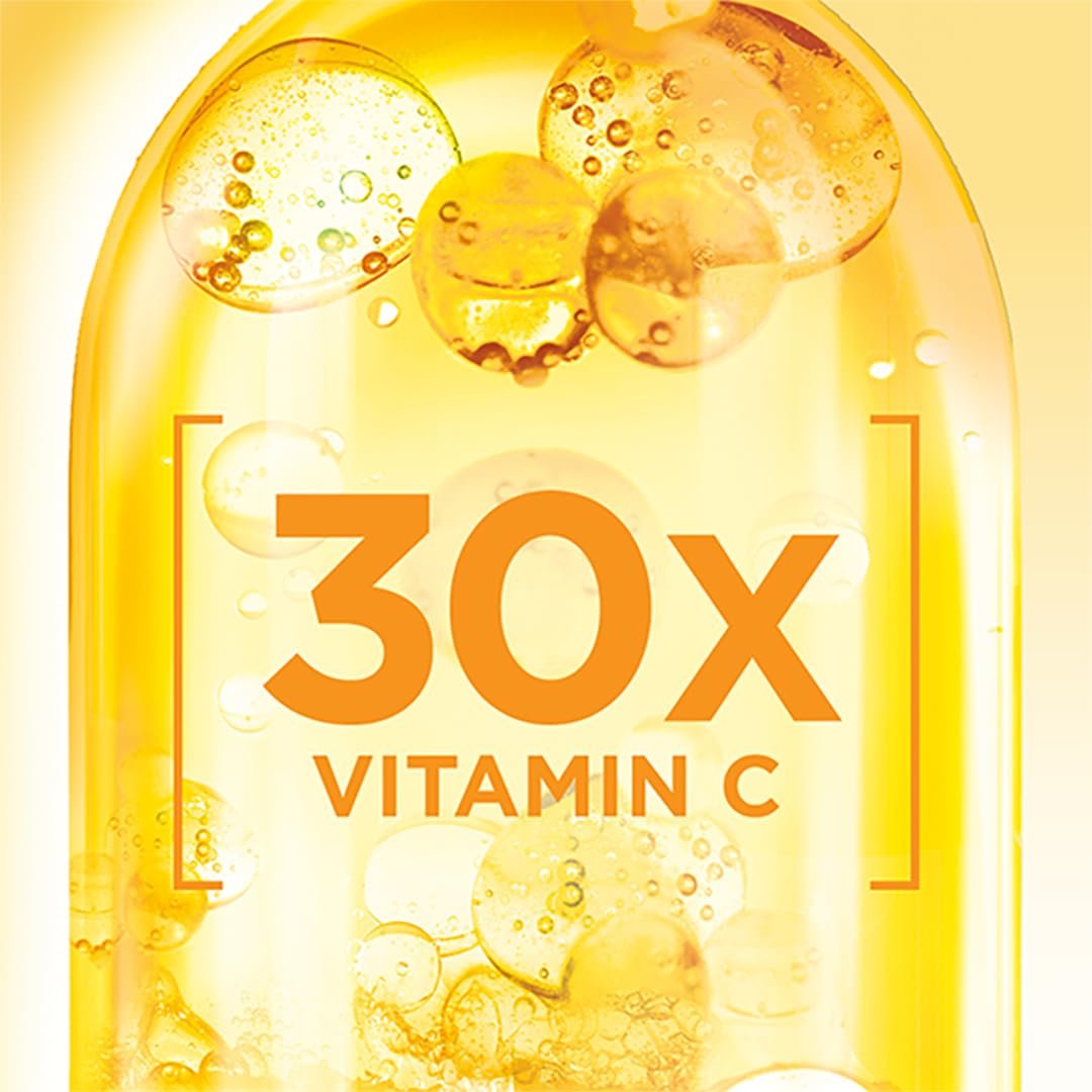 Garnier Bright Complete Vitamin C Booster Face Serum, 30ml – Brightening & Dark Spot Corrector - görsel 5