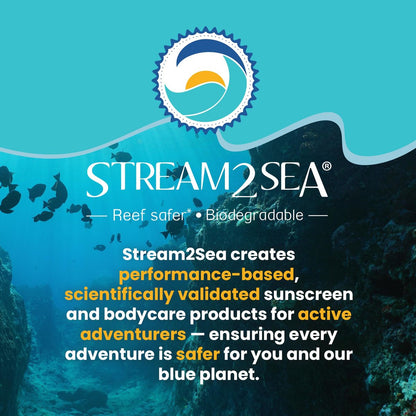 STREAM 2 SEA Soothing Aloe Vera Gel – Reef Safe, Paraben Free, All Natural After Sun & Underwater Sting Relief, 6 Fl Oz