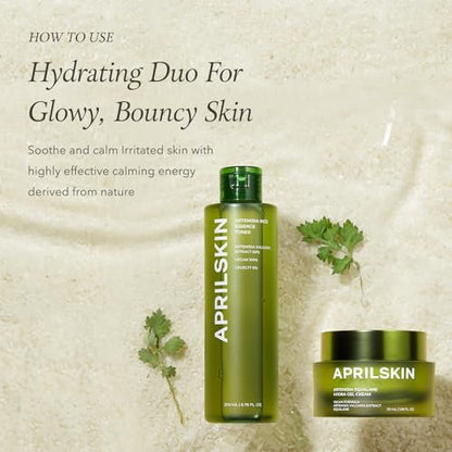 APRILSKIN Artemisia Korean Rice Toner – 100% Korean Mugwort Hydration Boost Facial Toner, Vegan, Cruelty Free, Low pH, No Sulfates or Artificial Fragrance, 6.76 oz Avelisse