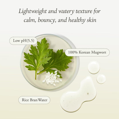 APRILSKIN Artemisia Korean Rice Toner – 100% Korean Mugwort Hydration Boost Facial Toner, Vegan, Cruelty Free, Low pH, No Sulfates or Artificial Fragrance, 6.76 oz Avelisse