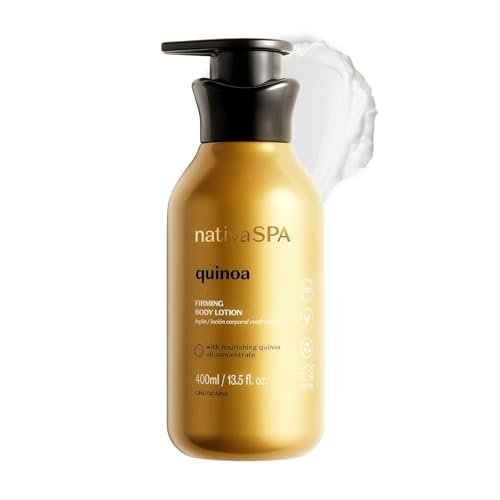 Nativa SPA by O Boticario Quinoa Hydrating Body Lotion - Fragranced Skin Moisturizer with Purified Quinoa Drops, 13.5 oz Avelisse