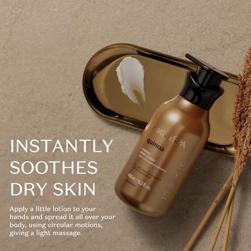 Nativa SPA by O Boticario Quinoa Hydrating Body Lotion - Fragranced Skin Moisturizer with Purified Quinoa Drops, 13.5 oz Avelisse