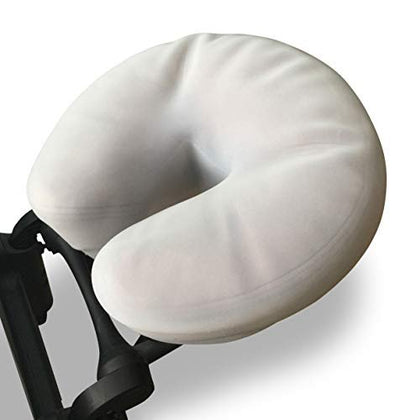EarthLite Stretch Guard Silicone Face Cradle Cover – Clear, Durable & Hygienic Protection for Massage Tables