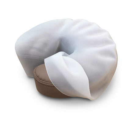 EarthLite Stretch Guard Silicone Face Cradle Cover – Clear, Durable & Hygienic Protection for Massage Tables