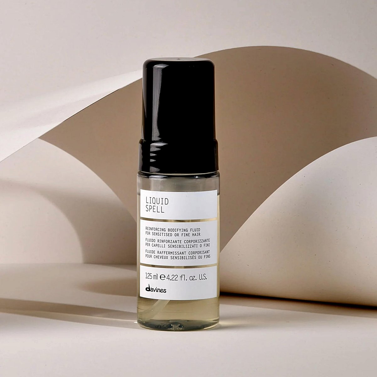 Davines Liquid Spell Reinforcing Bodifying Fluid - Weightless Volumizing Treatment for Fine or Sensitized Hair, 4.23 Fl Oz Avelisse