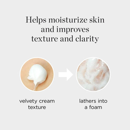 The Face Shop White Seed Exfoliating Cleansing Foam – Brightening Face Wash for Deep Clean & Dead Skin Removal, 5.07 Fl Oz Avelisse