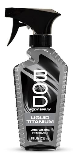 BOD Man Liquid Titanium Fragrance Body Spray for Men, 8 oz - görsel 2