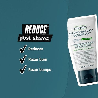 Kiehl's Ultimate Razor Burn & Bump Relief Nourishing After Shave Cream – 2.5 fl oz Avelisse