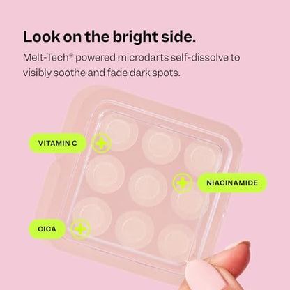 Peach Slices Dark Spot Microdarts – 9 ct – Reduces Discoloration & Redness – Post-Pimple Patches with Niacinamide, Vitamin C, Hyaluronic Acid & Cica – Vegan & Cruelty-Free Korean Skin Care