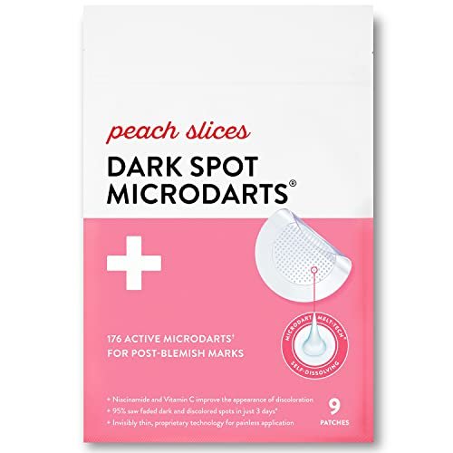 Peach Slices Dark Spot Microdarts – 9 ct – Reduces Discoloration & Redness – Post-Pimple Patches with Niacinamide, Vitamin C, Hyaluronic Acid & Cica – Vegan & Cruelty-Free Korean Skin Care - görsel 1