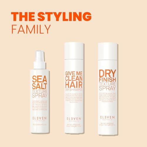 ELEVEN AUSTRALIA Dry Finish Texture Spray - Volumizing Finishing Spray for Women, Matte Finish for All Hair Types, Lightweight, Non-Greasy Formula - 5 oz Avelisse