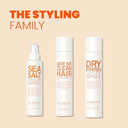 ELEVEN AUSTRALIA Dry Finish Texture Spray - Volumizing Finishing Spray for Women, Matte Finish for All Hair Types, Lightweight, Non-Greasy Formula - 5 oz Avelisse