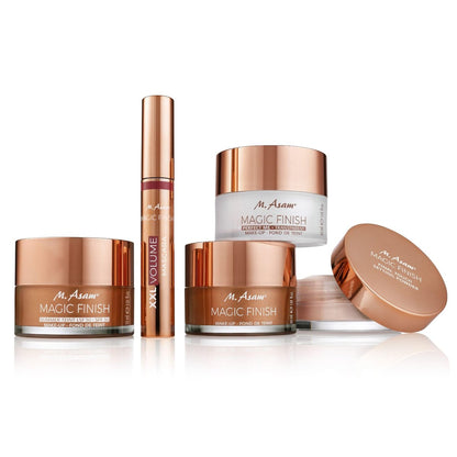 M. Asam Magic Finish Make-up Mousse - 4in1 Primer, Foundation, Concealer & Powder - Buildable Coverage, Adapts to Light Skin Tones, 0.33 Fl Oz