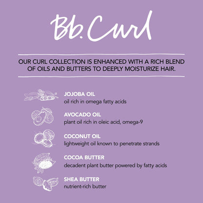 Bumble and bumble. Curl Hair Mousse - Anti-Frizz Volumizing Mousse for Touchable Curls and Waves, with Jojoba, Avocado & Coconut Oil, 5 oz Avelisse