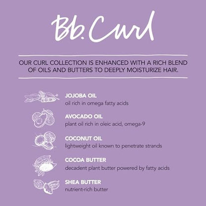 Bumble and bumble. Curl Hair Mousse - Anti-Frizz Volumizing Mousse for Touchable Curls and Waves, with Jojoba, Avocado & Coconut Oil, 5 oz Avelisse